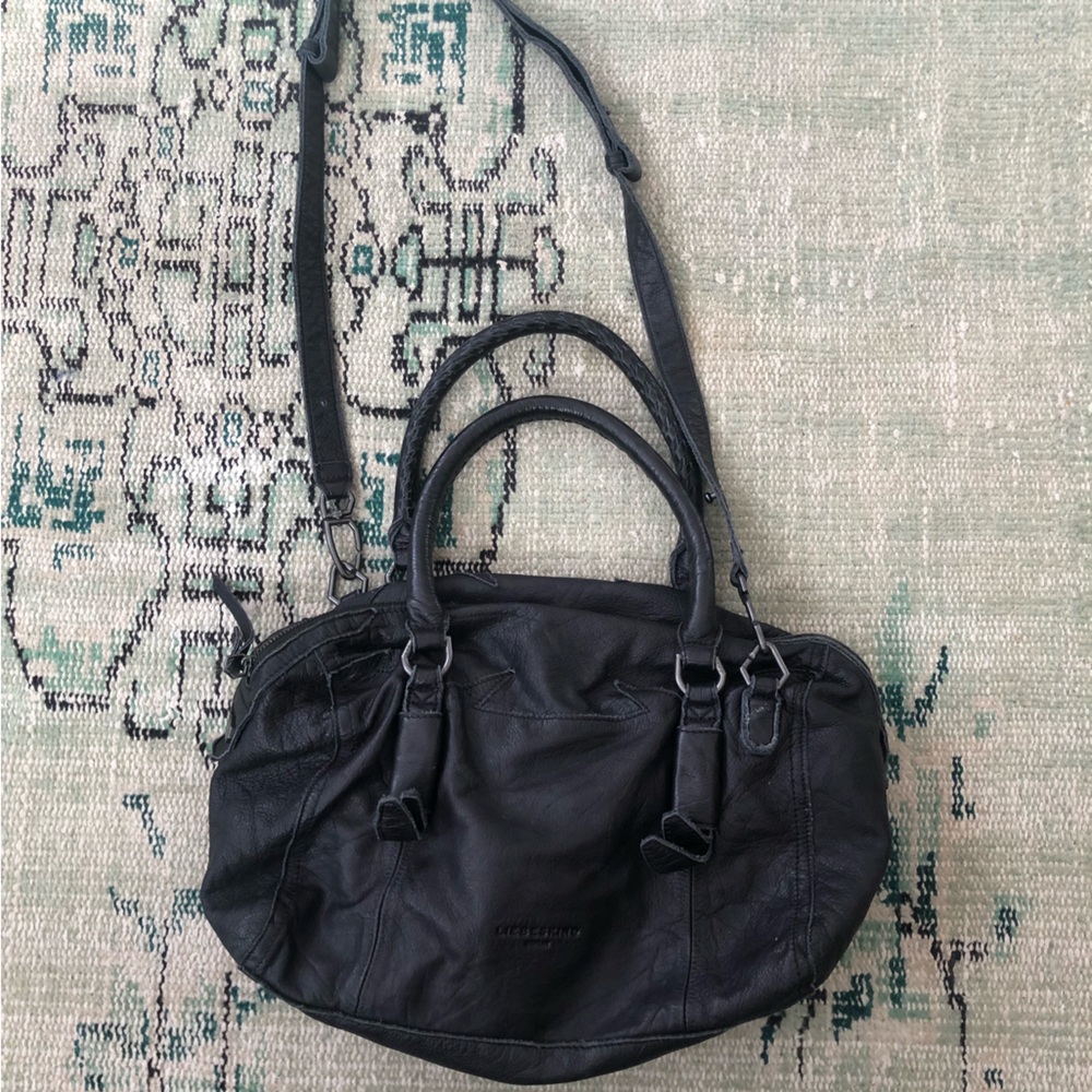 Liebeskind Black Leather Slouchy Bag